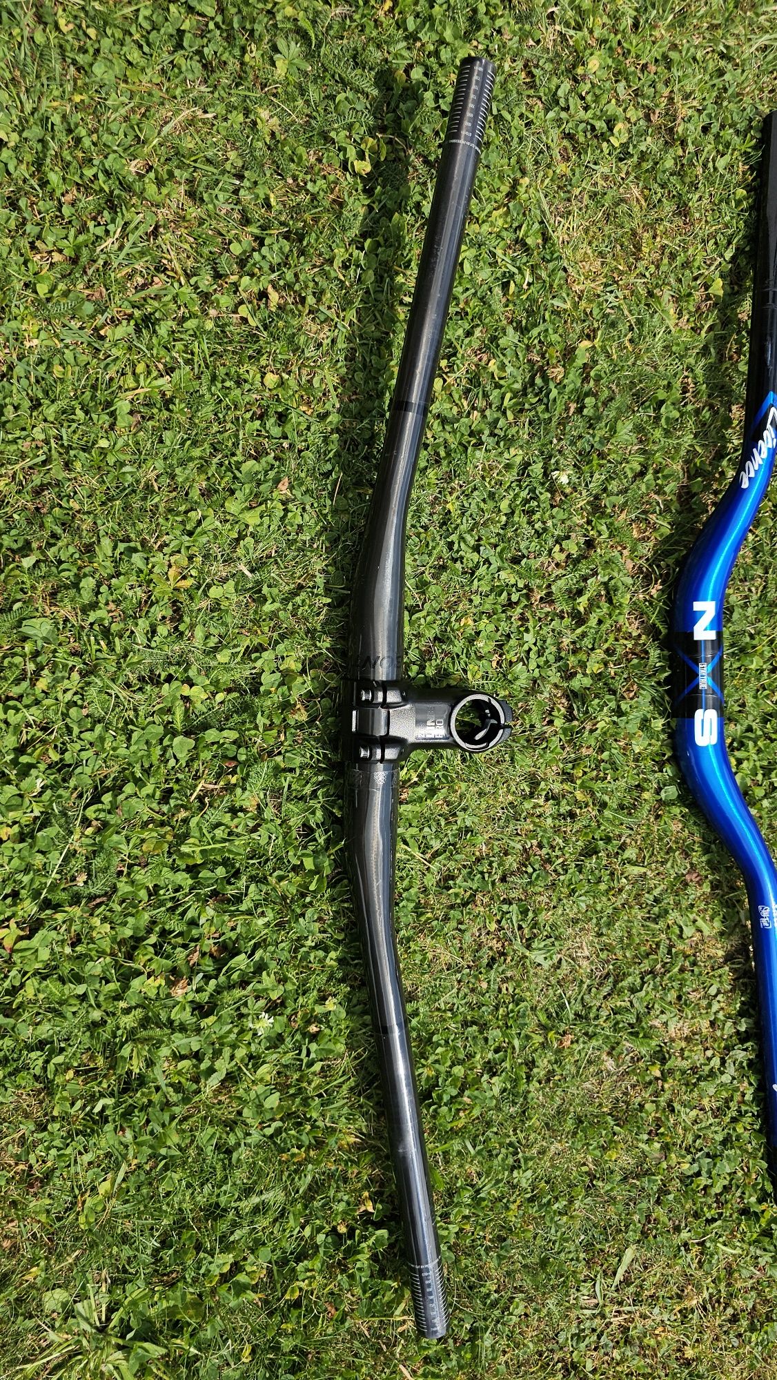 Kask gogle Leatt fullface zbroja Fox 3DO kierownica + mostek Endura