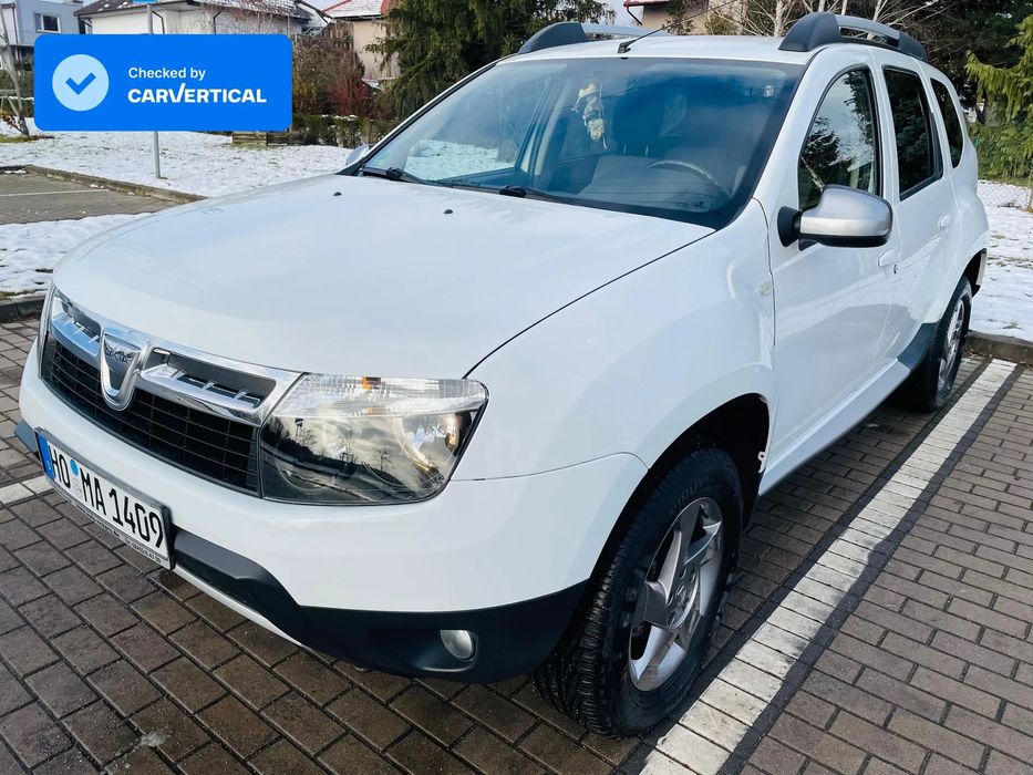 Dacia Duster 1.6 116tys przebiegu 4x4 jeden właściciel od nowości klima elektyka Wr