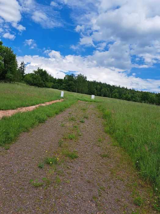 widokowa uzbrojona działka budowlana w Górach Sowich