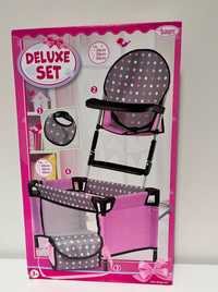 Набір аксесуарів для ляльок Bayer Deluxe Set годувальне крісло колиска