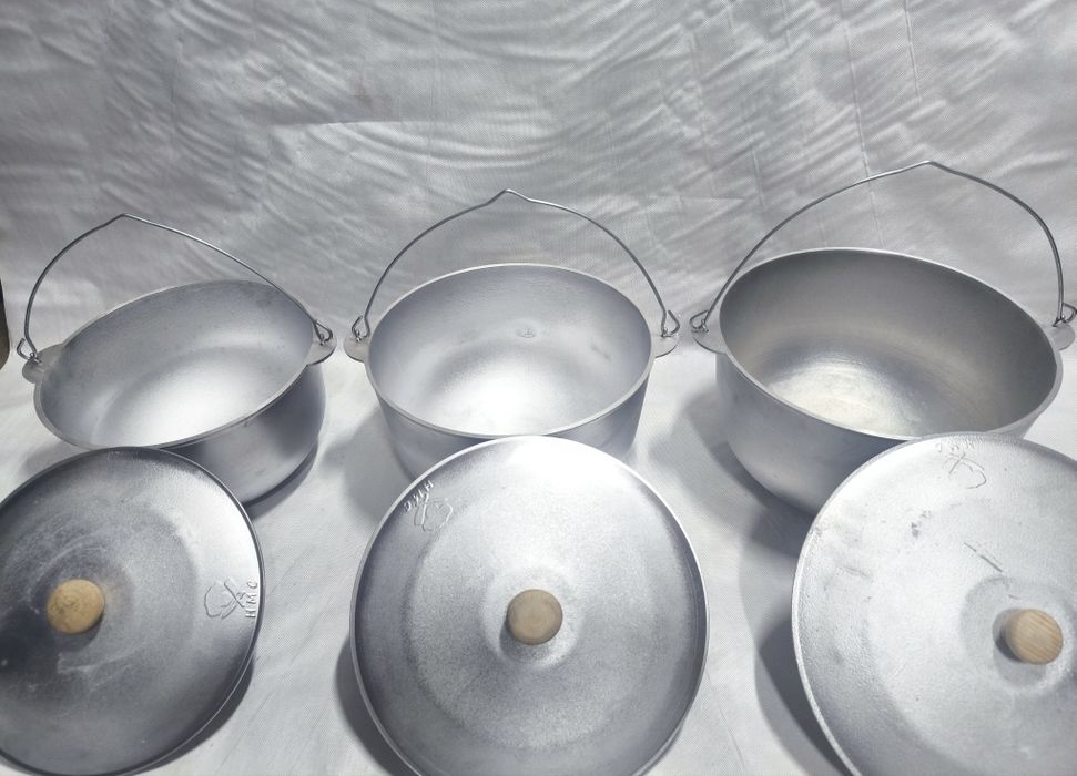 Казан алюмінієвий "Профі" котел товстостінний казанок