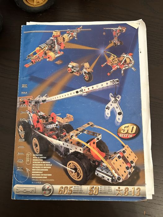 Carro Meccano Motion System Set 6050