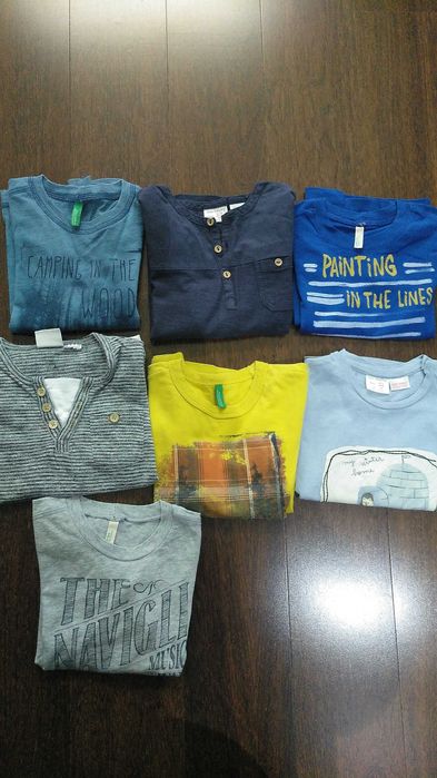 6 T.Sihirts de Manga Comprida (podem ser vendidas em separado)