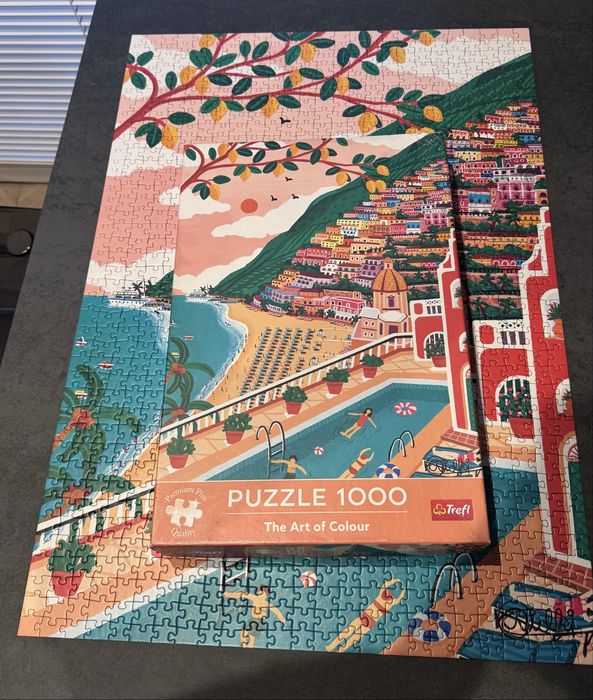 Puzzle Trefl - Positano, Włochy - 1000 elementów