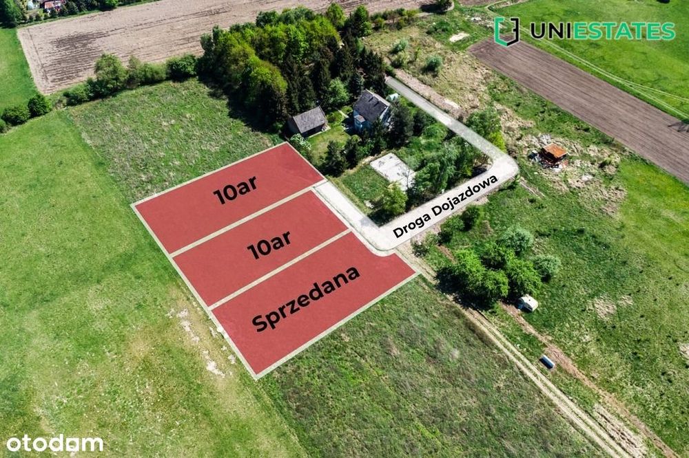 Działka 10 ar | Kokotów | zabudowa wolnostojąca