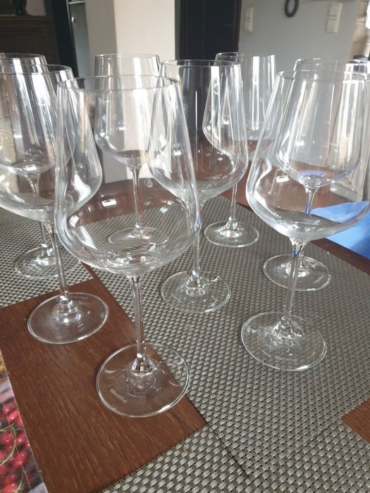 Kieliszki do czerwonego wina duże