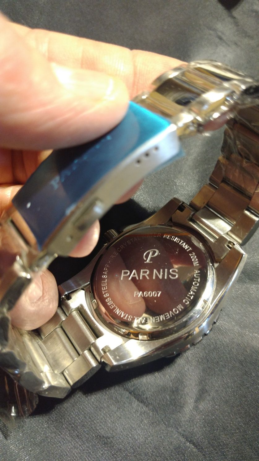 zegarek Parnis PA6007 diver nurek szafirowe szkiełko wr 200
