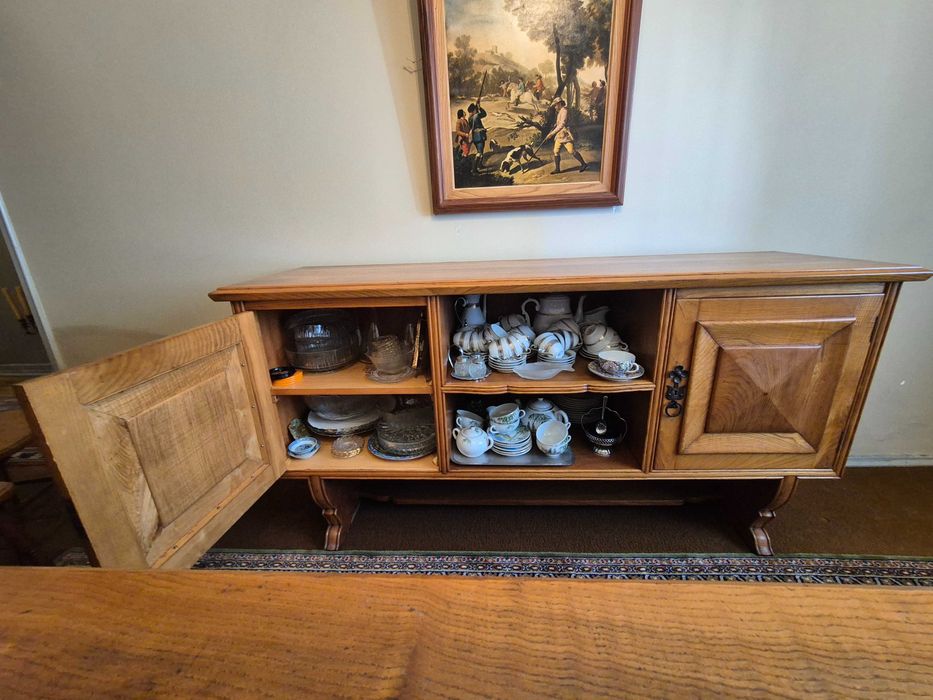 mobiliário de sala de jantar olaio – anos 60 – conjunto completo