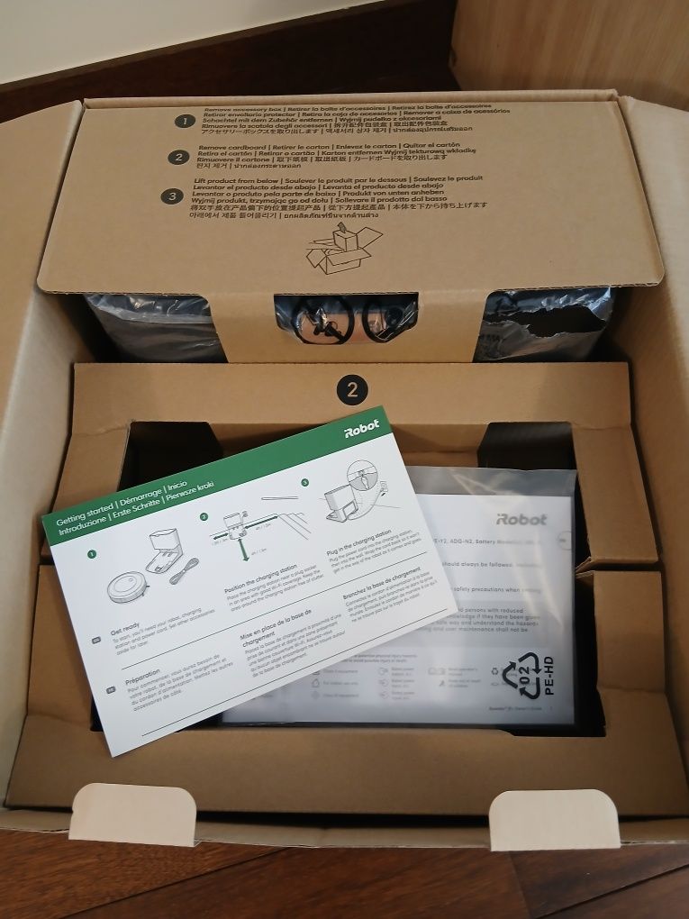 Roomba j9+ com base automática + extras