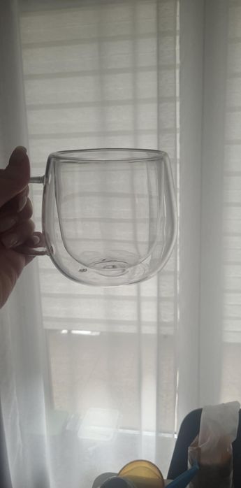 Kubki podwojne szkło 4 sztuki