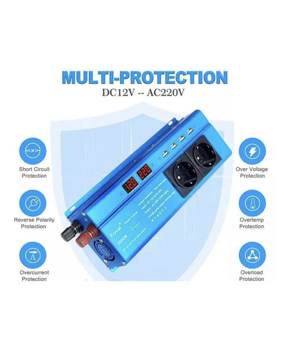 Інвертор Foval 3000  новий