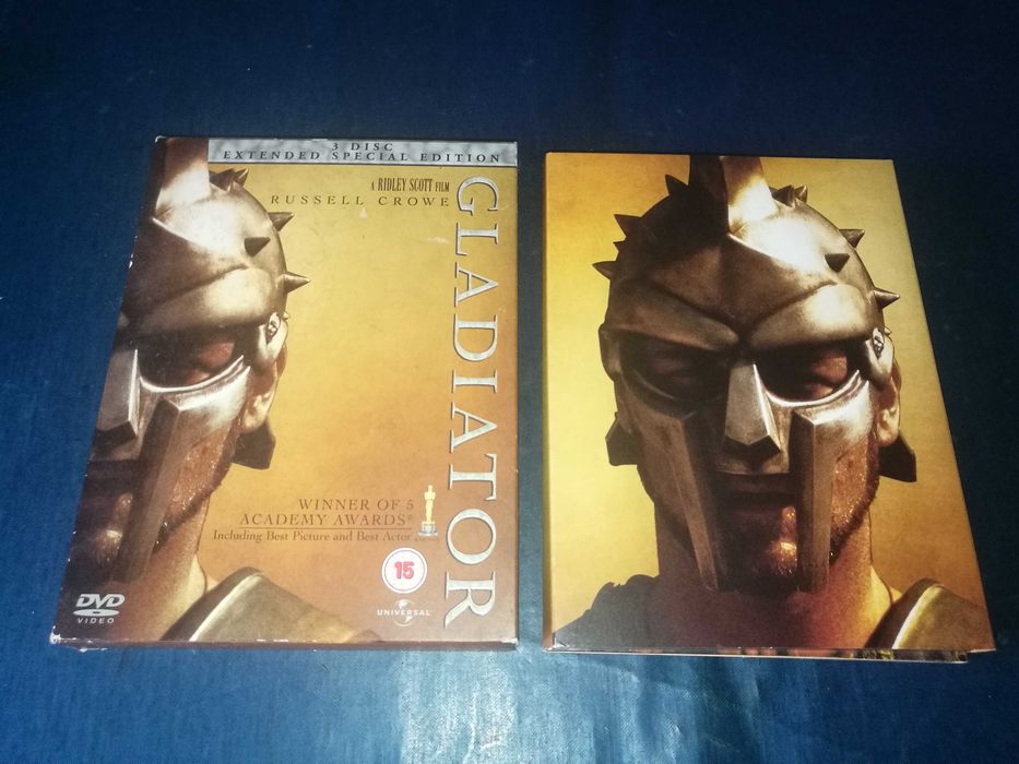 GLADIATOR (GLADIADOR)	3XDVD (legendagem em Inglês)