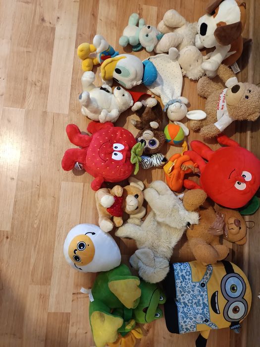 Nr430) zabawki maskotki pluszaki dla pupila psa kota