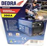 spawarka INWERTOROWA DEDRA DESI211BT super zestaw