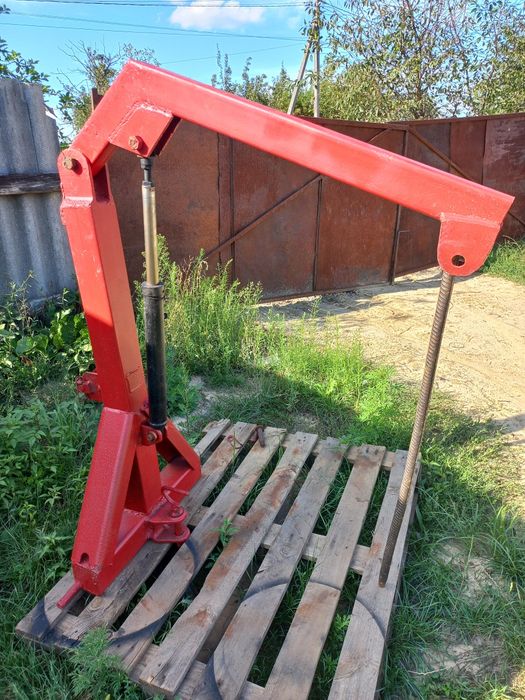 Погрузчик погрущик кран крюк гусак на навеску трактора Т25 мінітрактор