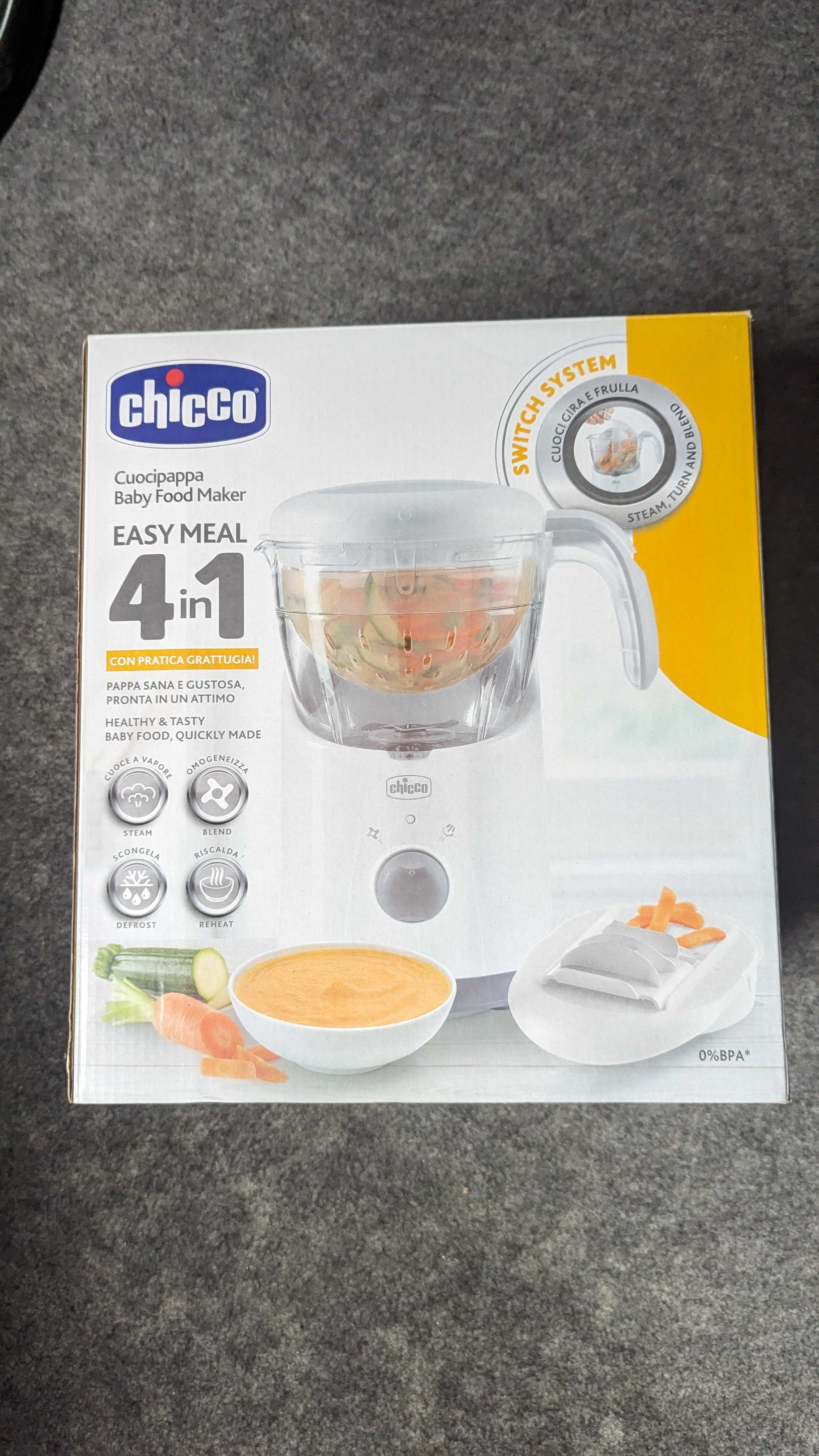 Robot Cozinha Chicco Bebé - Easy MEAL 4in1