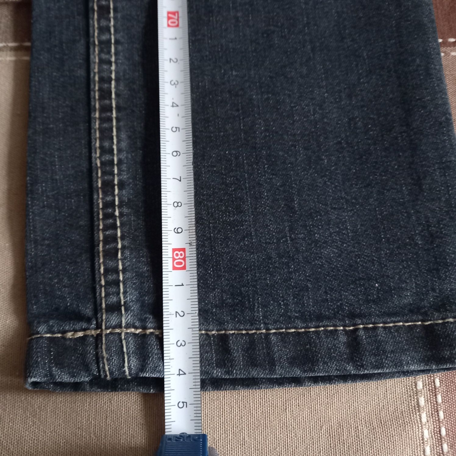 Spodnie jeansowe chłopięce, r. 140