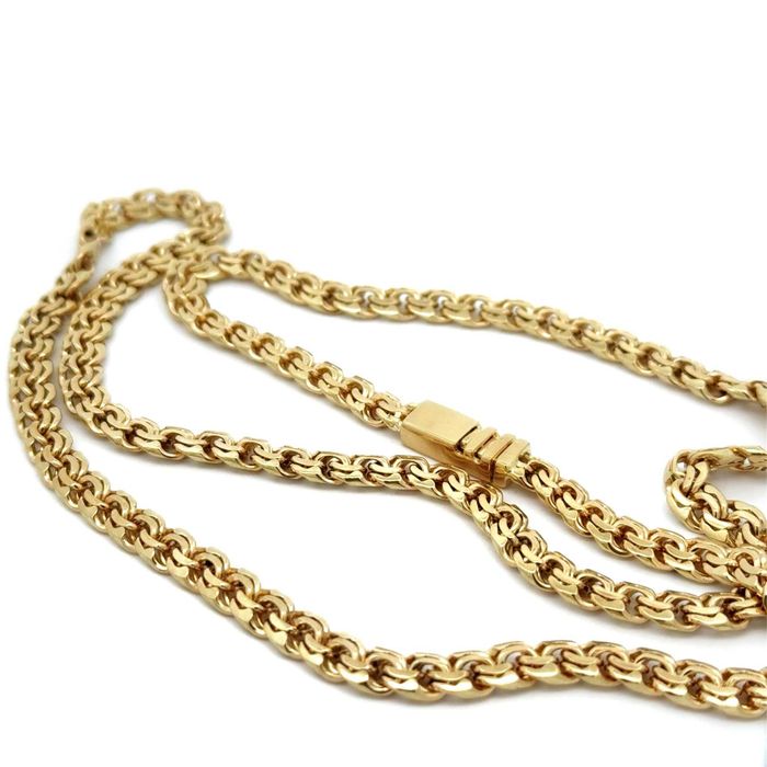 Nowy Złoty Łańcuszek Splot Garibaldi 39,14g 60cm Złoto 585 14K