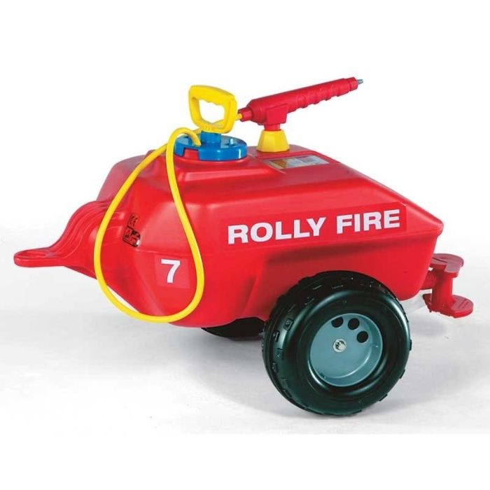 Rolly Toys rollyTrailer Przyczepa Cysterna do traktora Straż pożarna 5