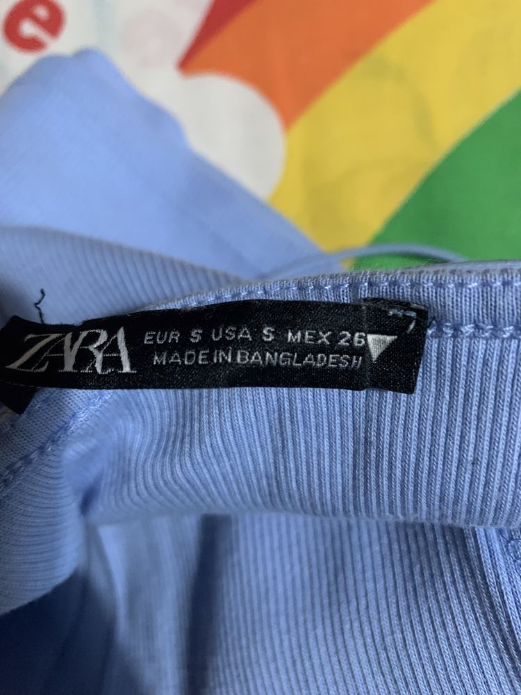 Top Azul bébé da Zara