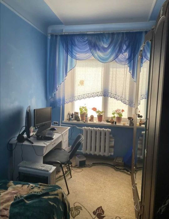 № 11716 - 3 к. квартира, Озерне, 1/4 пов., цегла, прибудований балкон