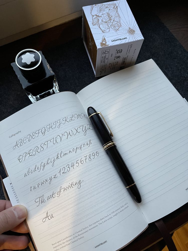 Блокнот записник Montblanc Homage to Robert Louis Stevenson