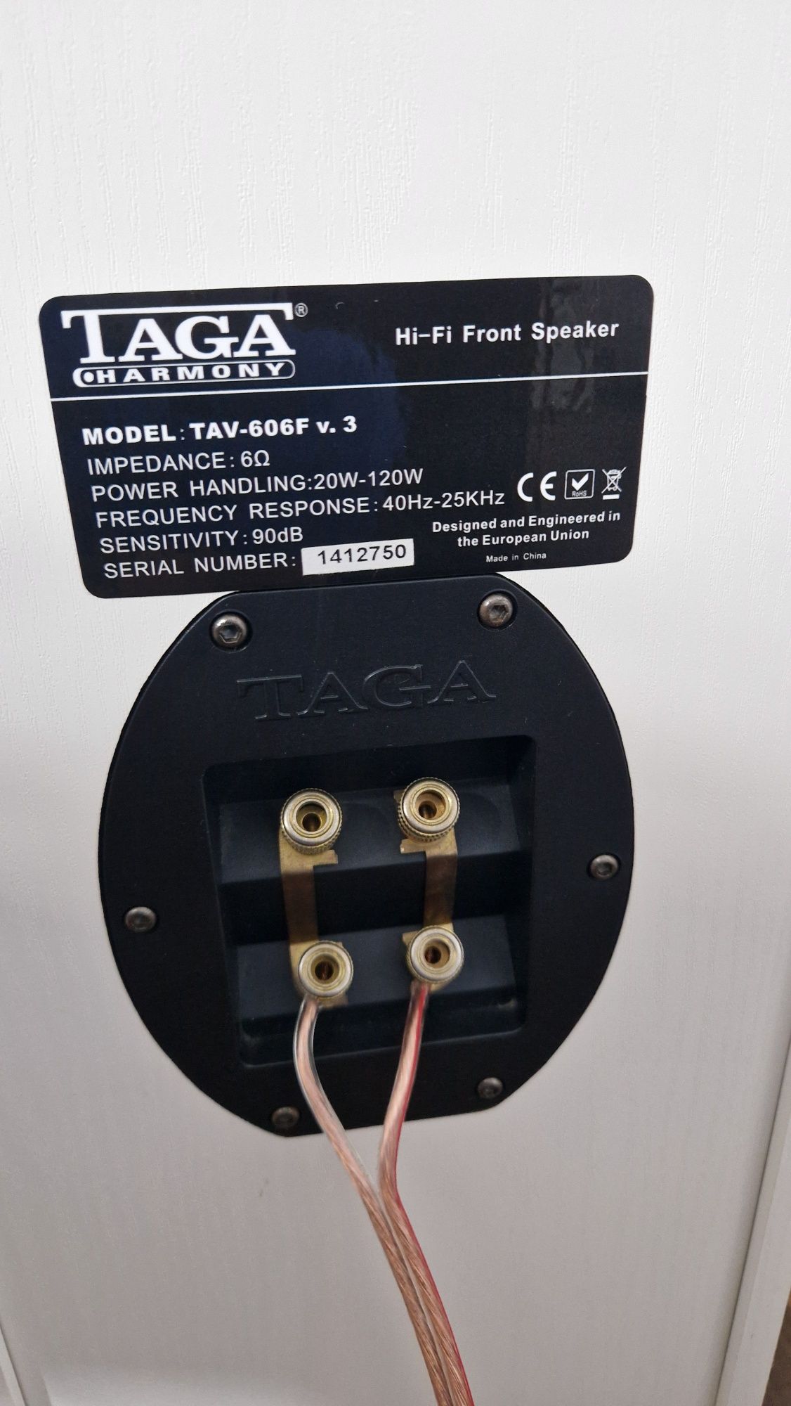Kino domowe 5.1 Yamaha RX-V377 + Taga TAV 606 V.3