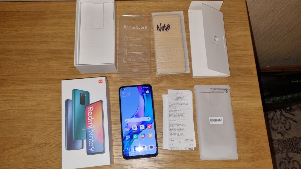Xiaomi Redmi Note 9 4/128 Nfc Fores Green