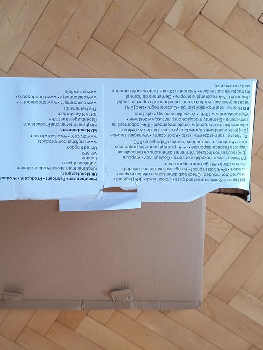 Lampa ogrodowa GoodHome Jarrow IP44 czarna