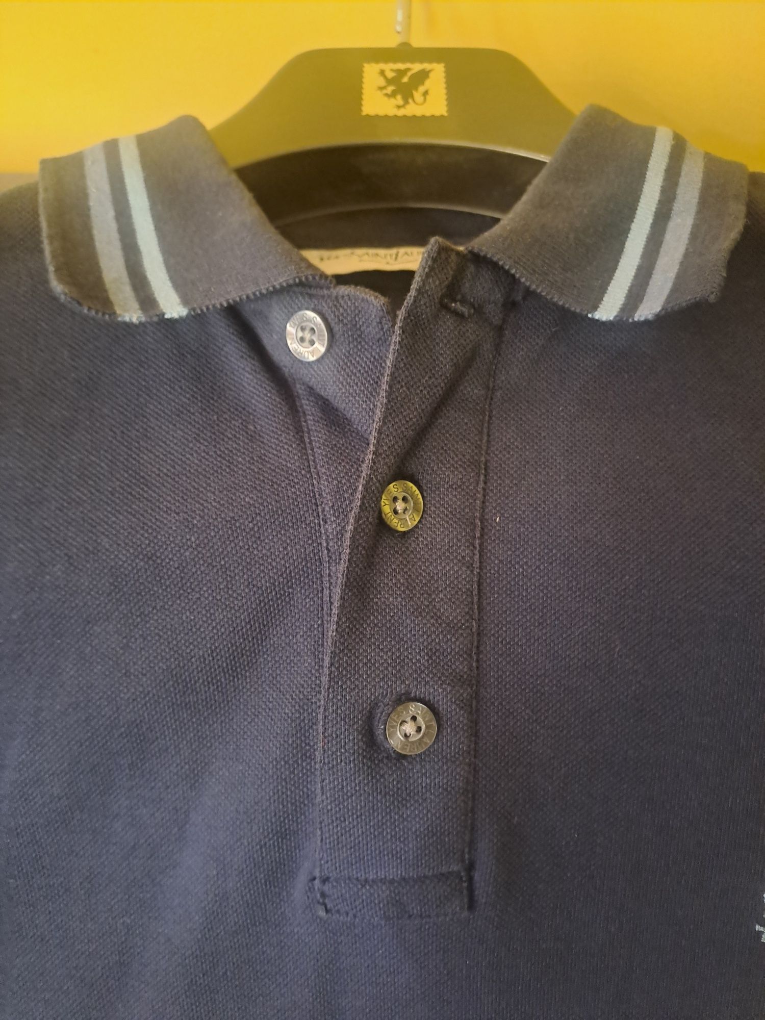 Yves Saint Laurent koszulka polo ysl tshirt polówka rozm. s/m