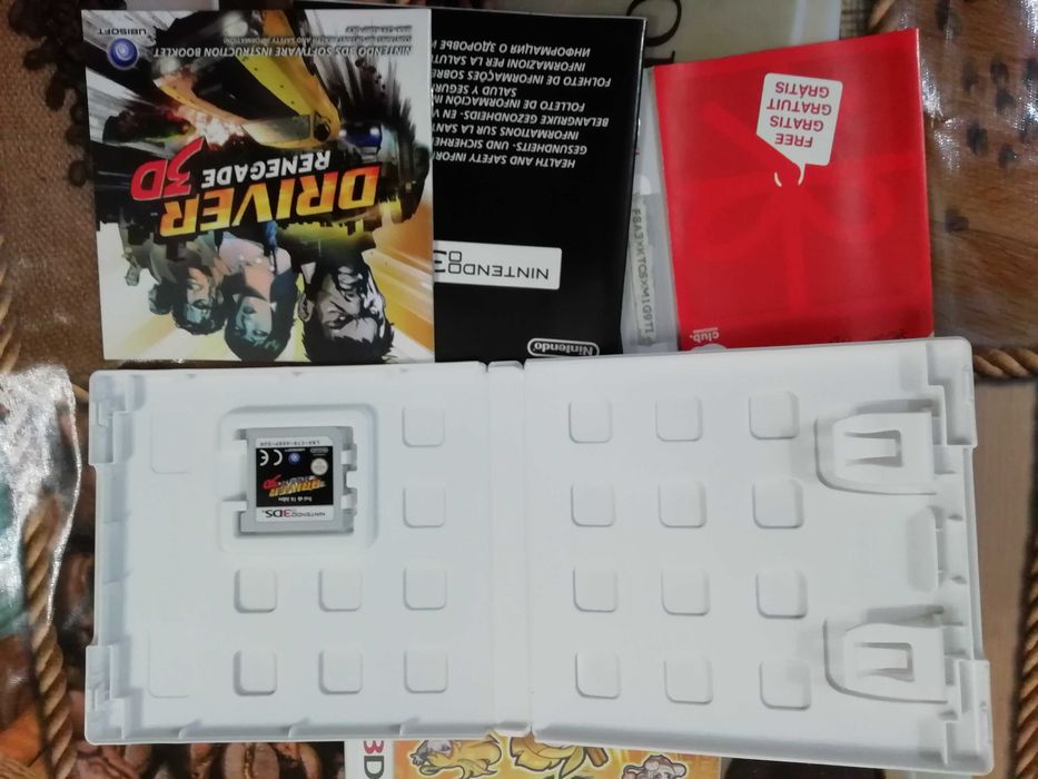 Driver Renegade 3D e Sushi Striker [3DS]