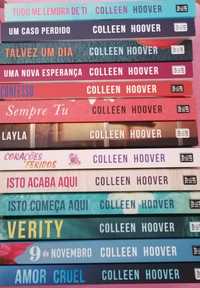 Colecção Colleen Hoover-NOVOS a estrear-Livros desde 11€