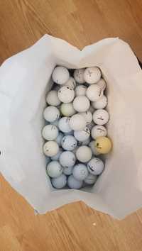 50 Bolas golfe Titleist, Top Flite, Nike e Wilson