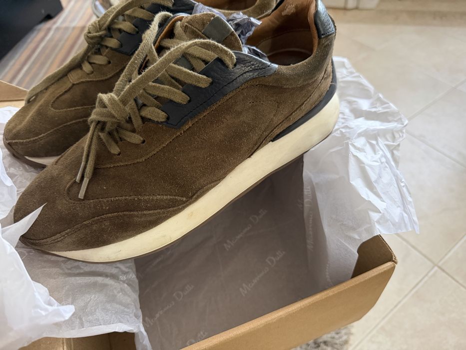 Sapatilhas Pele / 100% Camurça Massimo Dutti