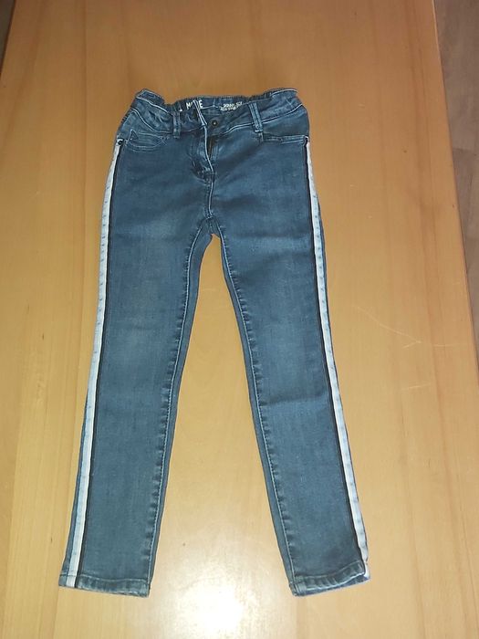 (3) Spodnie 122 jeansowe jeansy jeginsy jegginsy skiny dżinsy lapmasy