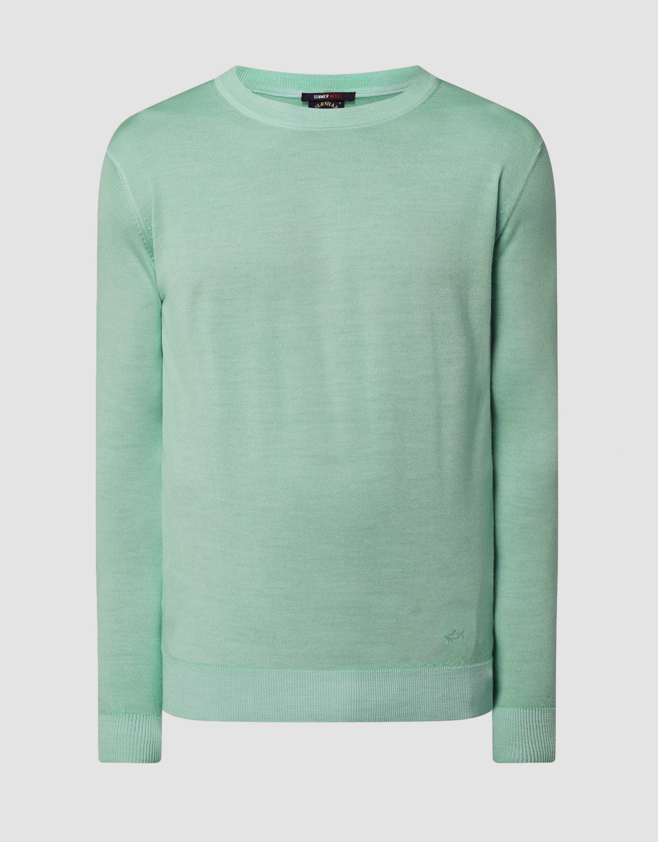 Новый пуловер шерсть Paul & Shark Summer Wool crew neck - L