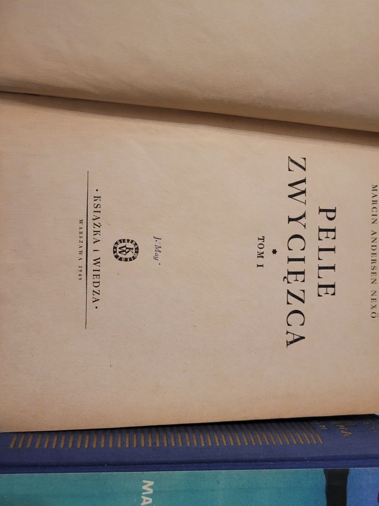 Pelle zwycięzca. Dwa tomy. 1949rok