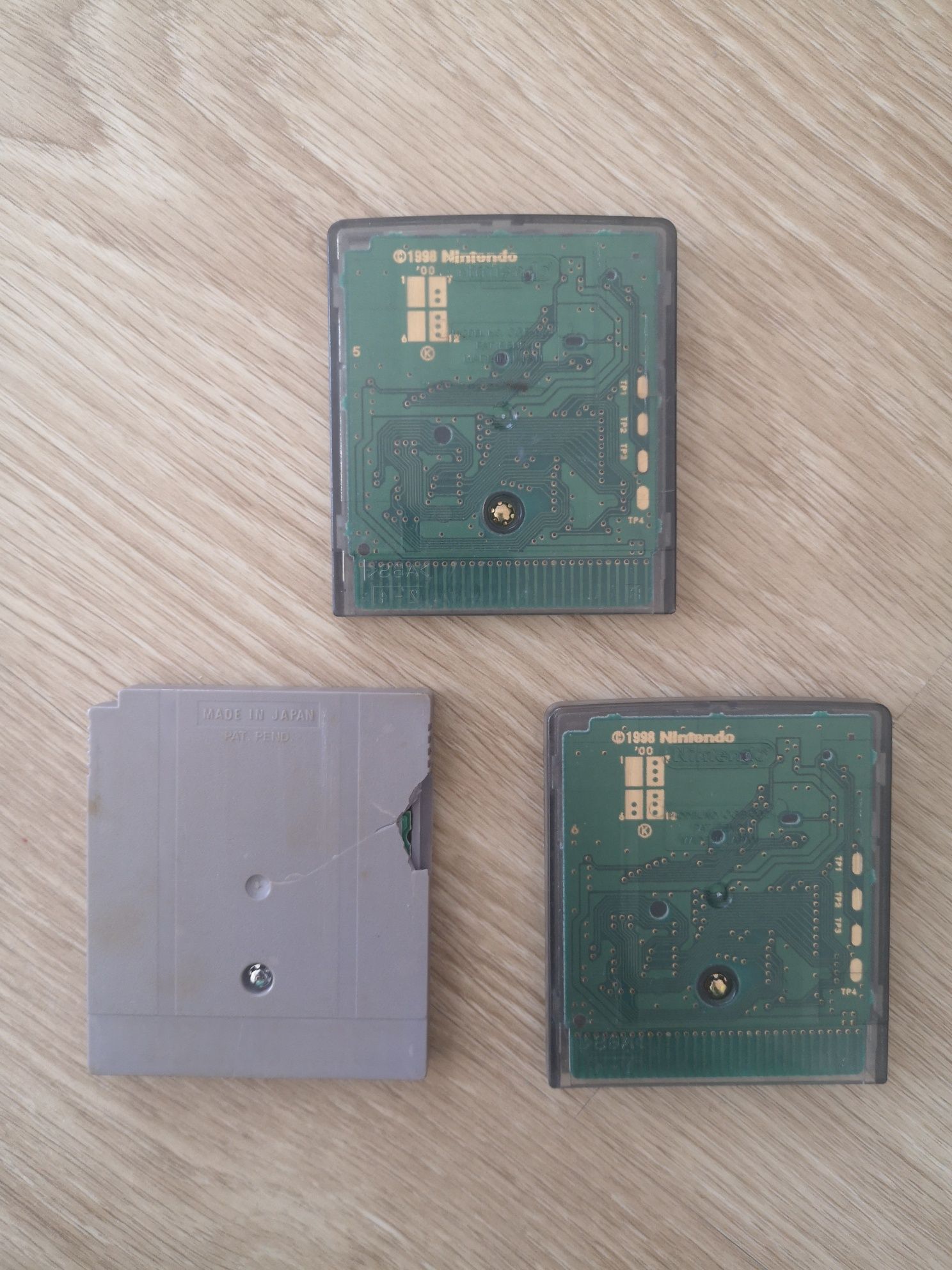 Conjunto de 3 jogos para Gameboy