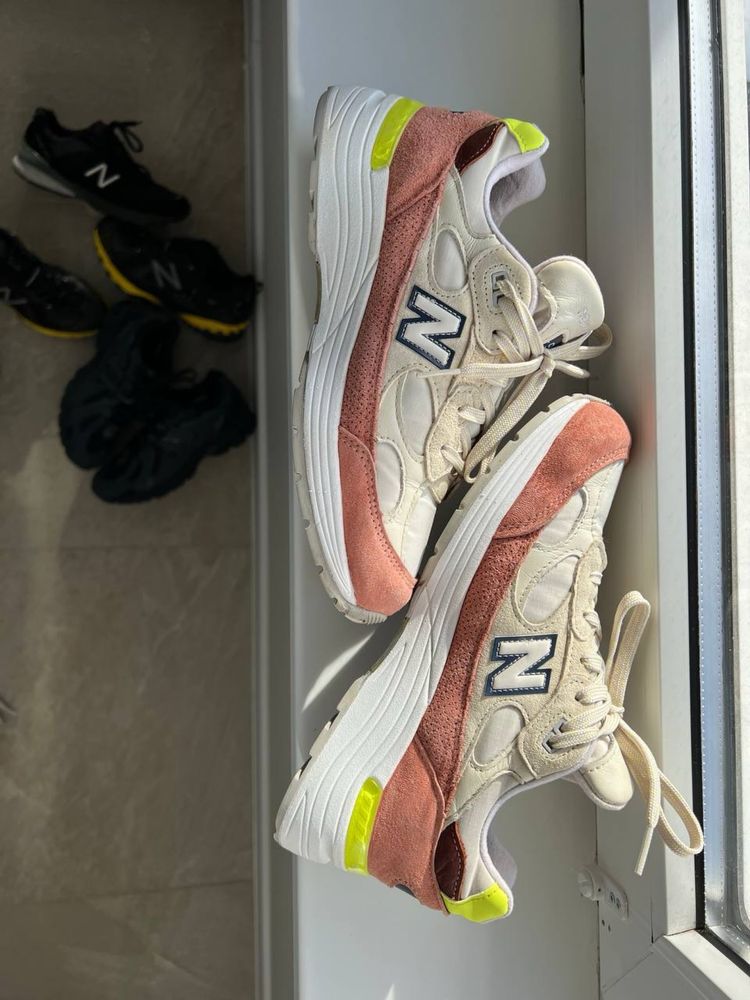 New Balance 992 ‘Off White Red’ 25см ОРИГІНАЛ