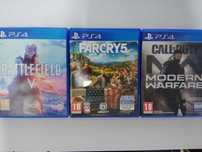 Zestaw 3 gier PS4 Battlefiled 5, Far cry 5 PS4, COD MW PS4