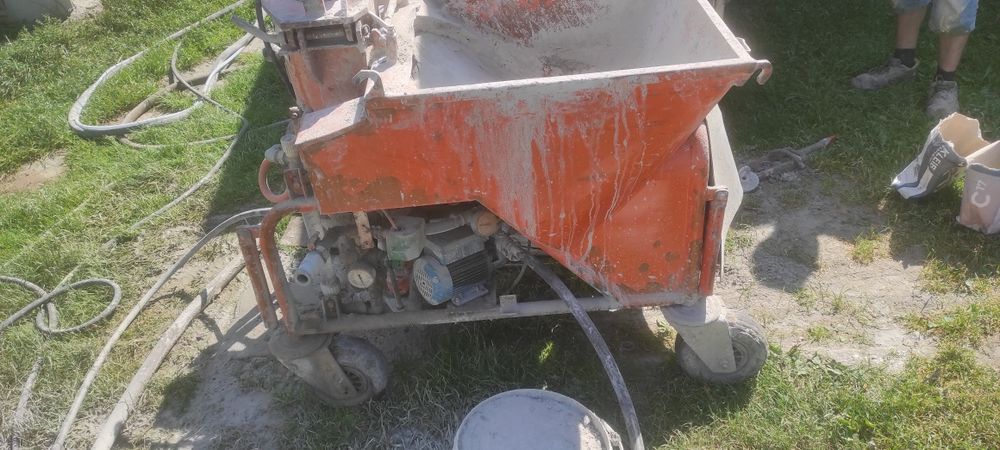 Sprzedam agregat tynkarski stan b dobry gotowy do pracy