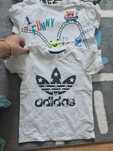 16 szt Koszule i Koszulki, t-shirt z krótkim rękawem chłopięce 86