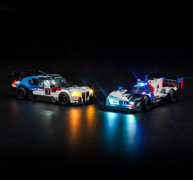 Zestaw świateł LED do Lego Speed Champions BMW M4 GT3  BMW M Hybrid V8