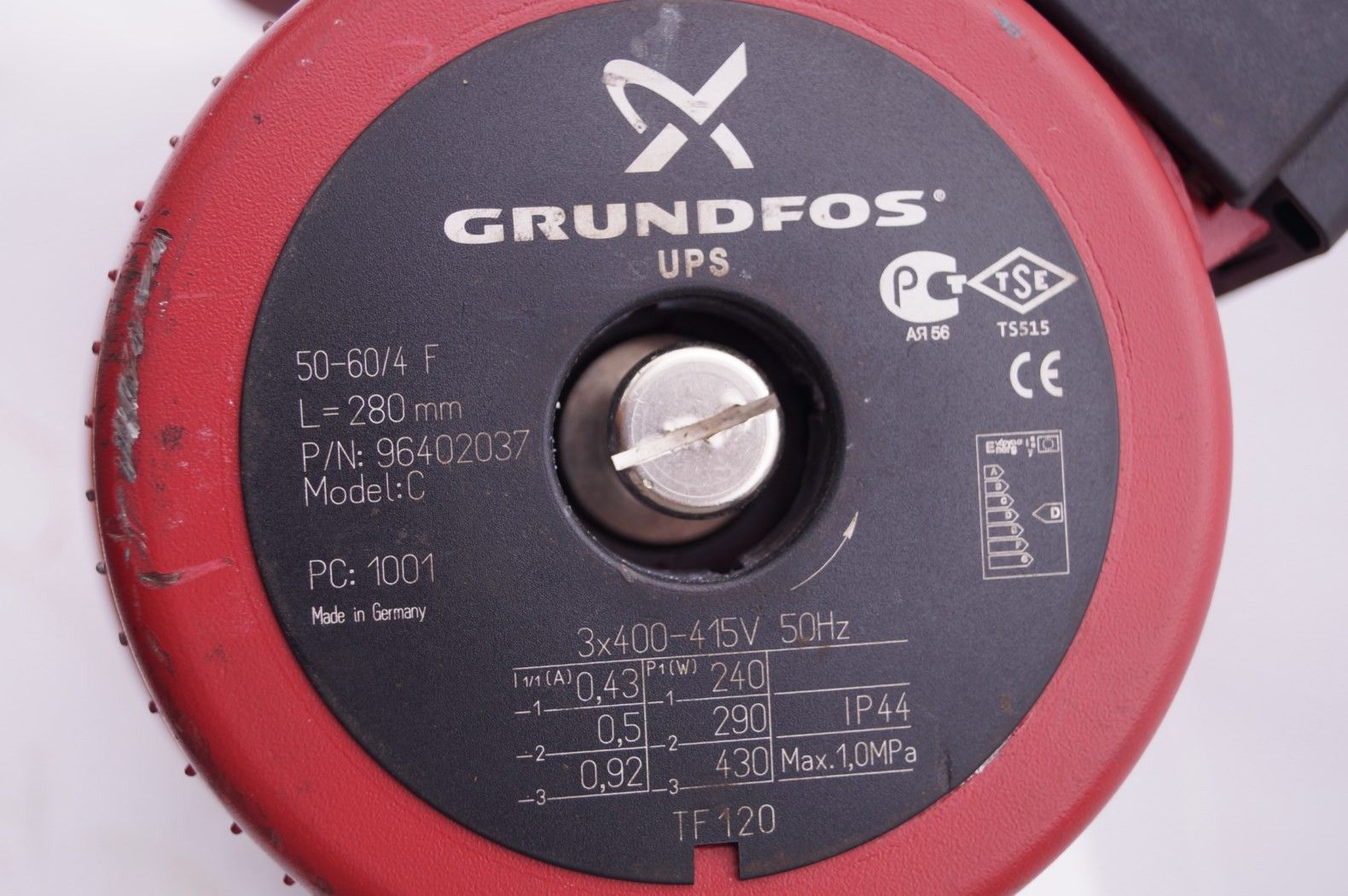 Pompa Grundfos UPS 50-60/4F używana z gwarancją