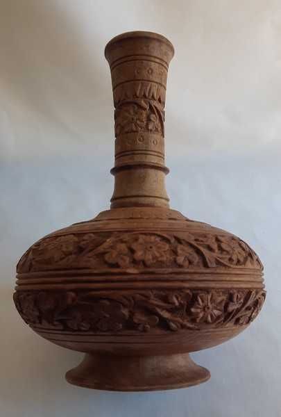 Статуэтка кувшин деревянная Африка