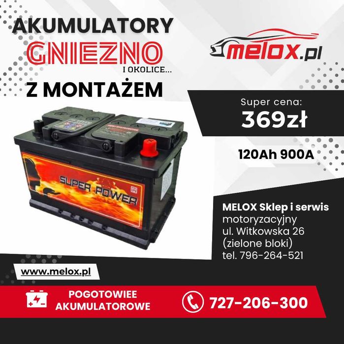 NOWY Akumulator 120Ah 900A do busa ciągnika traktora BIZON FV