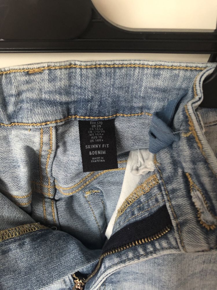 Spodnie jeansy H&M 170 cm