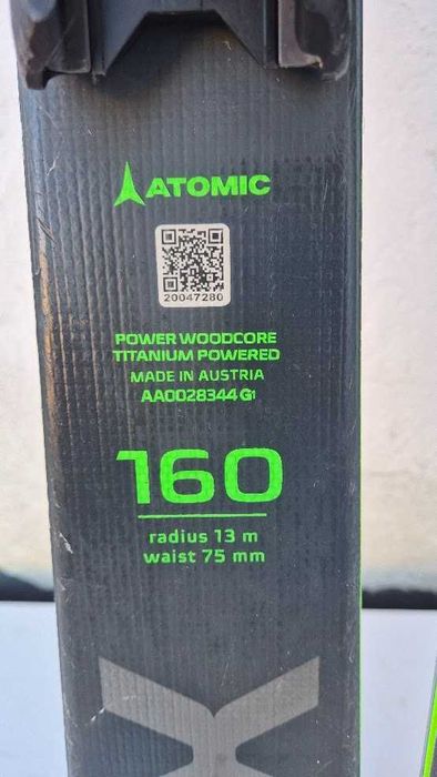 narty ATOMIC redster x7wb 160 cm