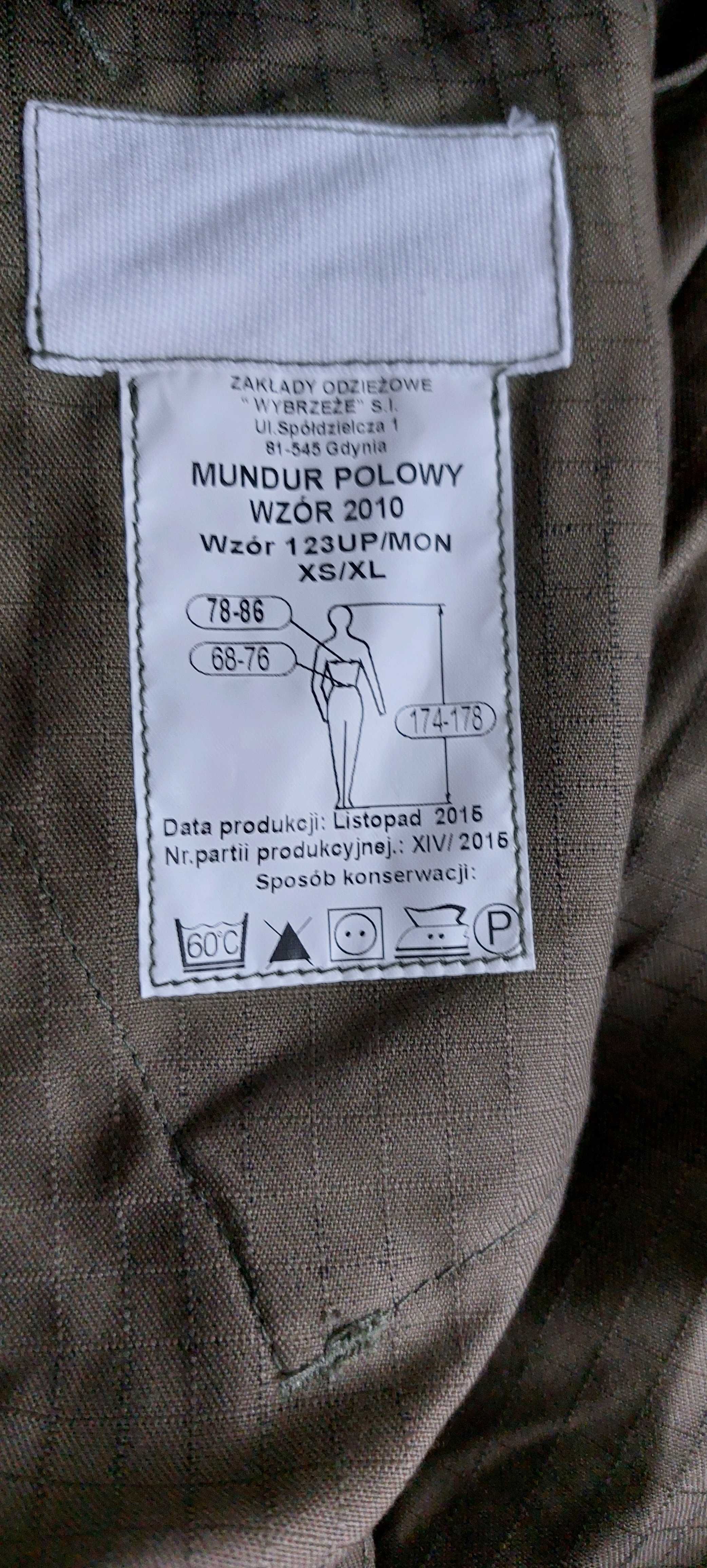 Mundur polowy wzór 123 UP XS/XL