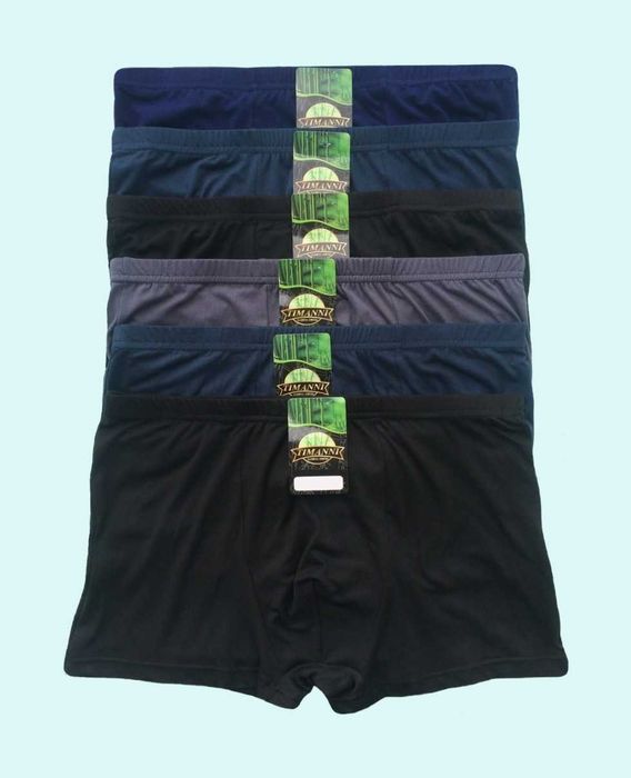 Bokserki zestaw 3 pary Bambusowe Męskie rozmiar L